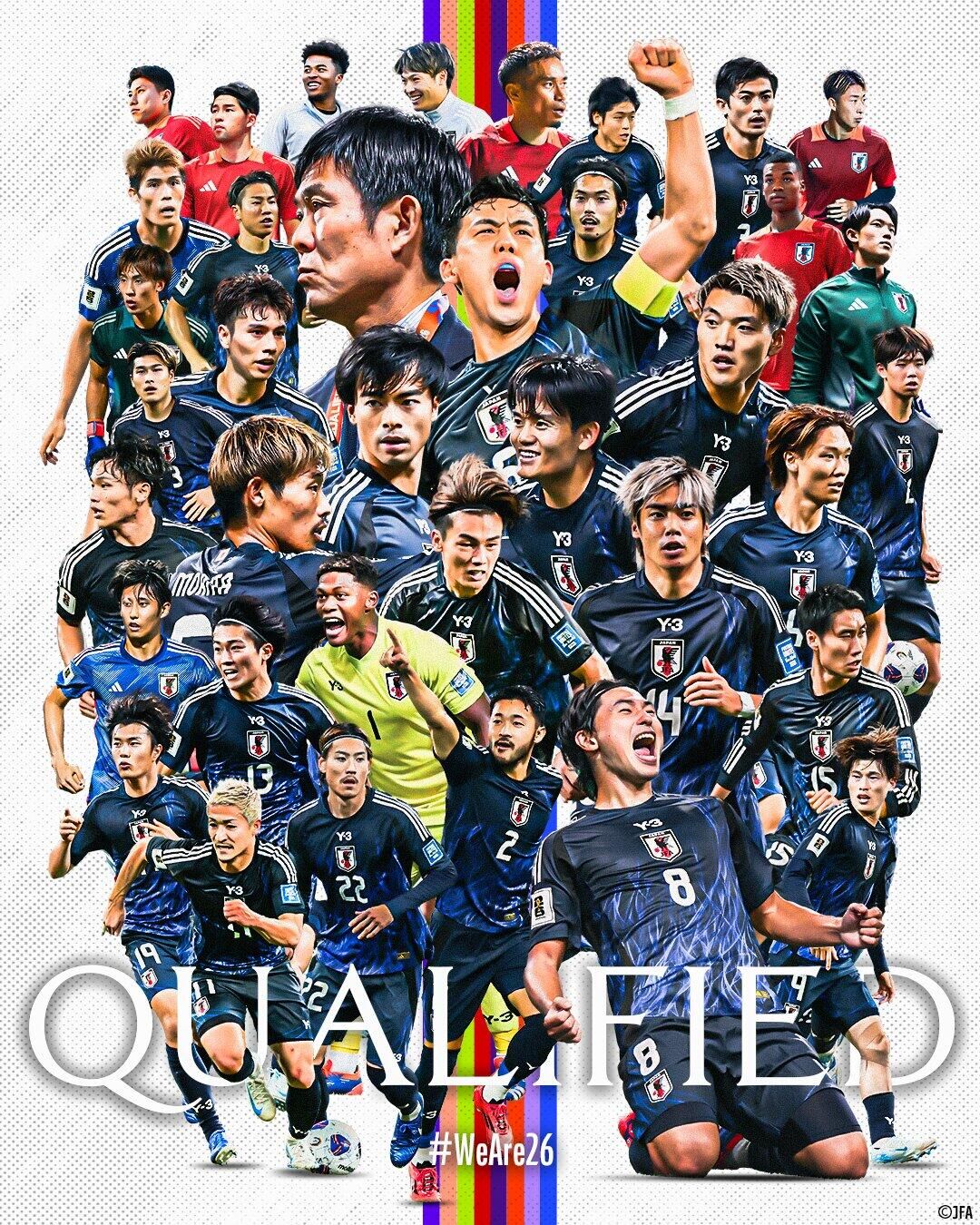  斷層領(lǐng)先！日本7輪6勝1平提前晉級世界杯，全球除東道主外首隊！